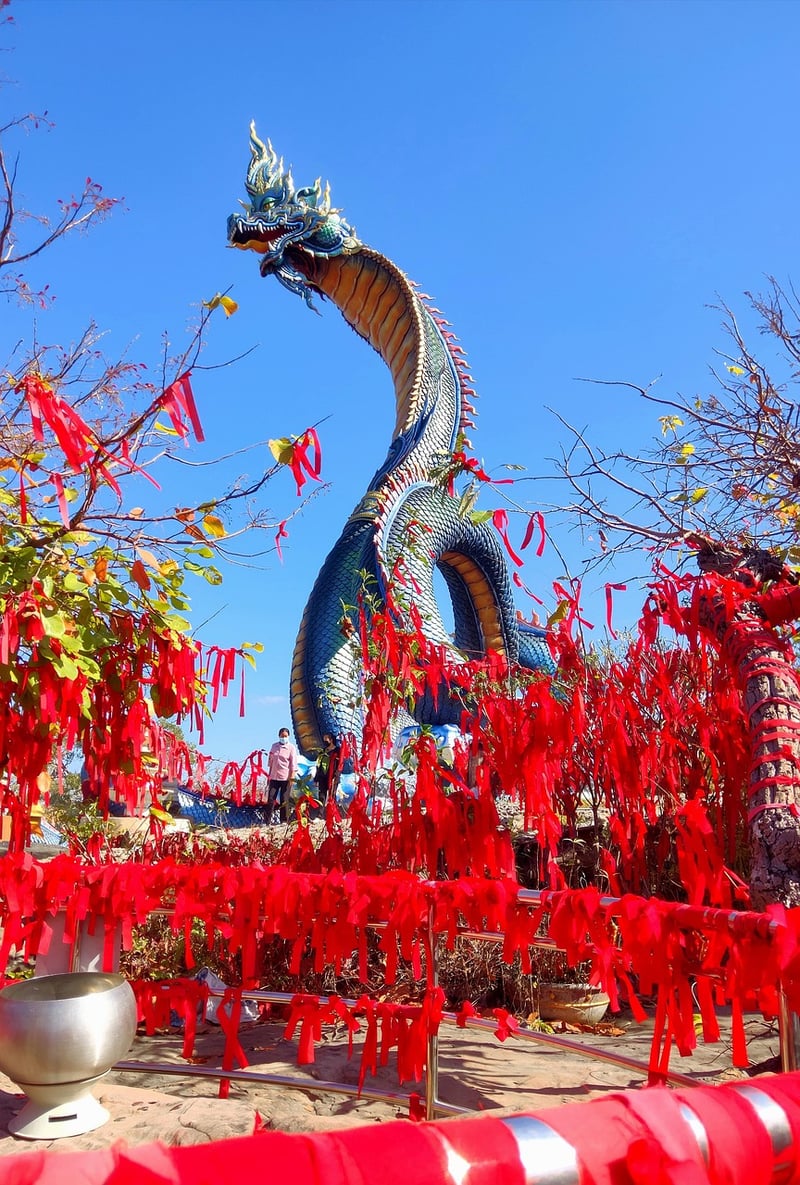 Dragon Statue in Garden